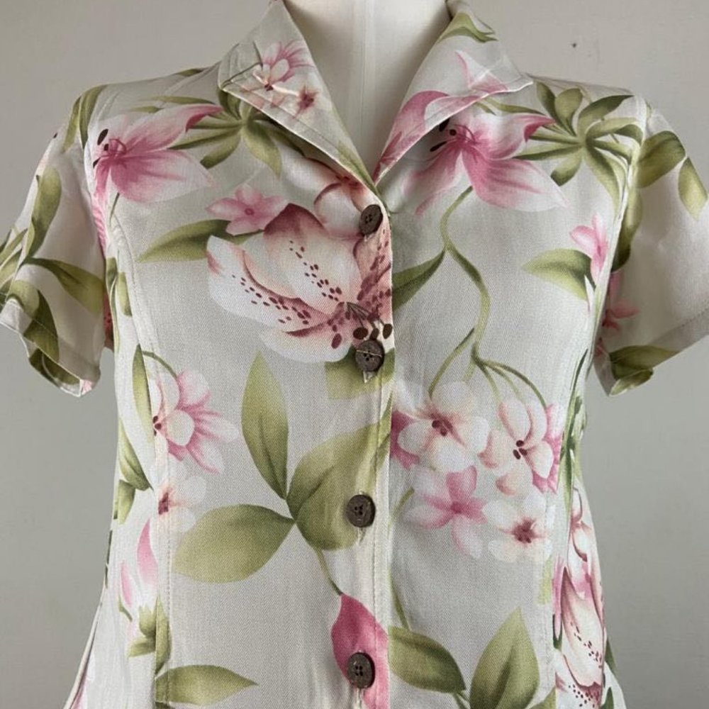 Vintage Hawaiian Blouse by Sunset Core